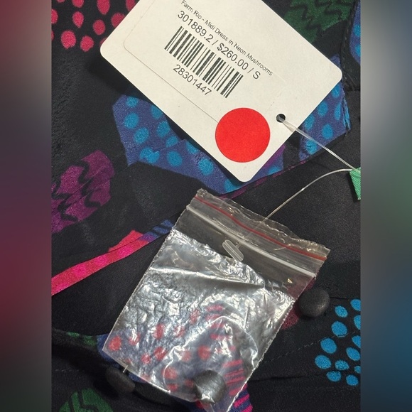 FARM Rio Black and Pink Maxi Dress - Picture 7 of 13